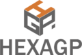 Logotype de HEXAGP, société de conseil et d’accompagnement en gestion de production et gestion commerciale.